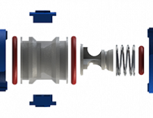 piston check valves